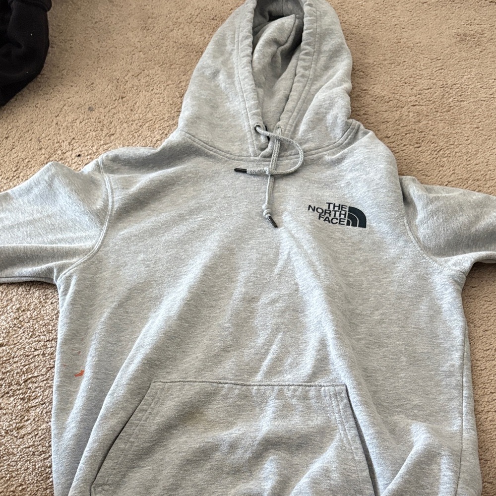 The North Face Light Gray Men's Hoodie